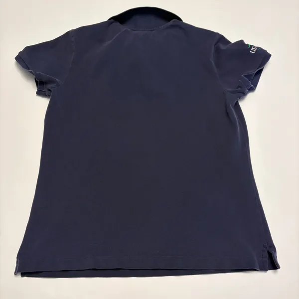 Ralph Lauren Polo Shirt Womens L Navy US Open Big Pony Short Sleeve Cotton - Image 4