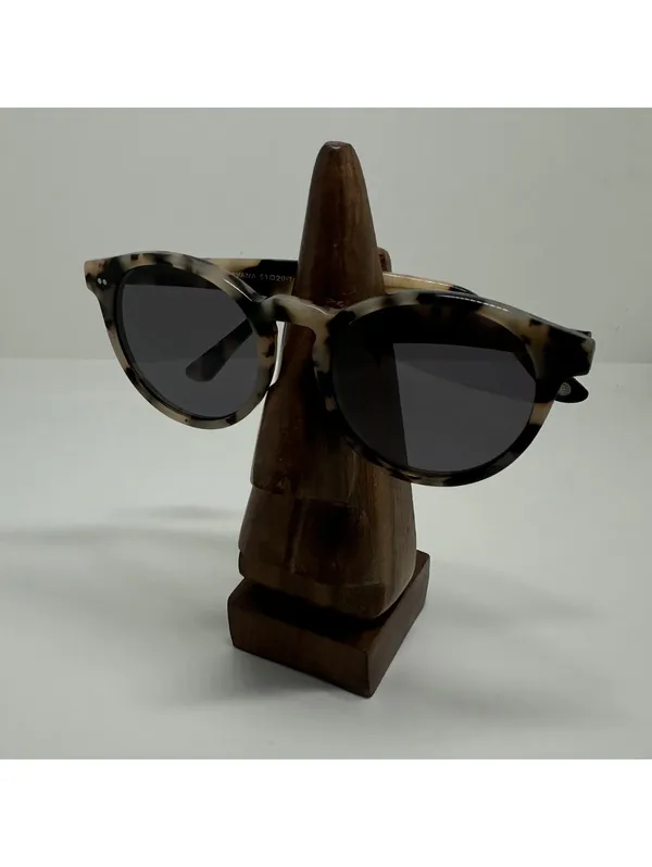 EyeBuyDirect Havana Tortoise Round Sunglasses Black - Image 2