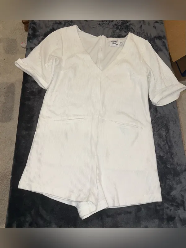 Princess Polly Zara Romper in White Size 2 - Image 7
