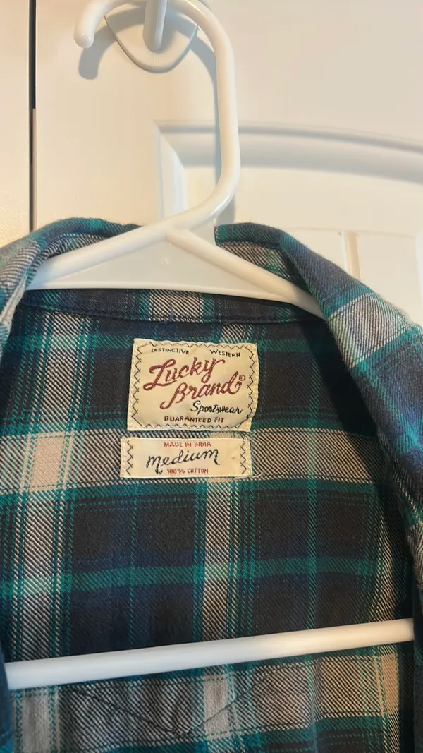 Lucky Brand Flannel - Image 4