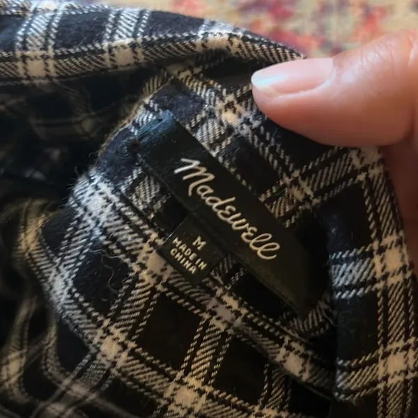 Madewell medium plaid dress‎ - Image 10