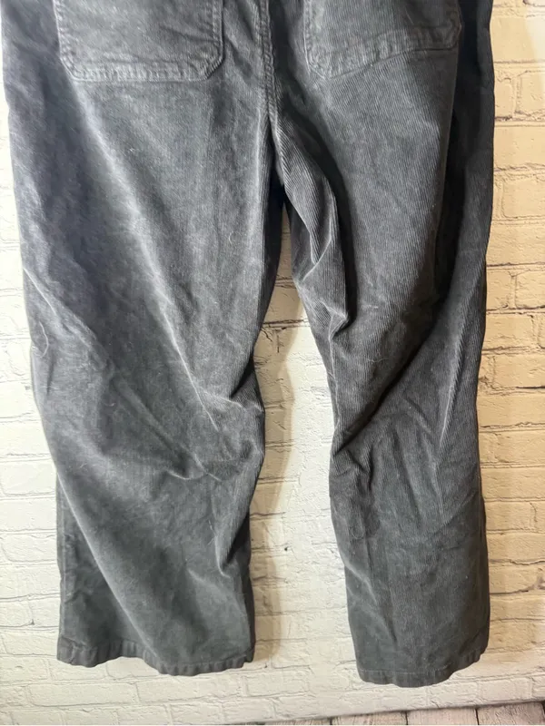 American Eagle Outfitters women’s Corduroy Wide-Leg Pants in Charcoal Gray 12 - Image 5