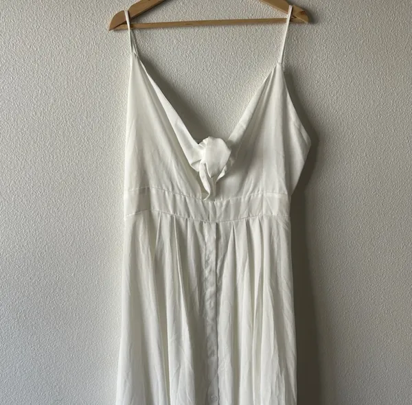 Chicme White Maxi Dress (unlined) - Image 2