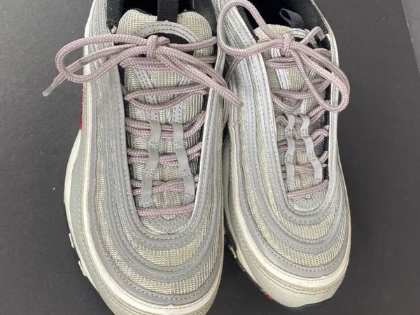 Nike Air Max 97 OG QS Silver Bullet Sneakers Size 7.5 - Image 6