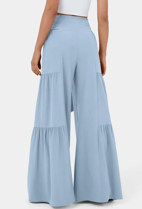 Halara Breezeful Flowy Wide Leg Pants Quick Dry High Waisted Blue M (8-10) NWT - Image 2