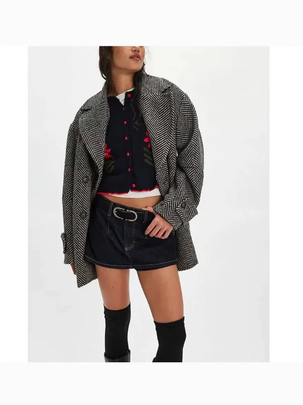 FREE PEOPLE NWT Nonna Knit Cardi / Midnight Bloom Combo - Image 6