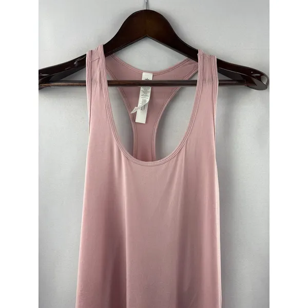 Women’s Alo Millennial Pink Racerback All Day Tank Size L - Image 2