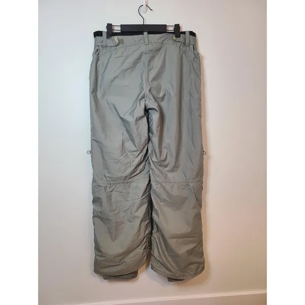 Black Dot Snow‎ Pants Womens Medium Gray Waterproof Breathable Ski Snowboard - Image 3