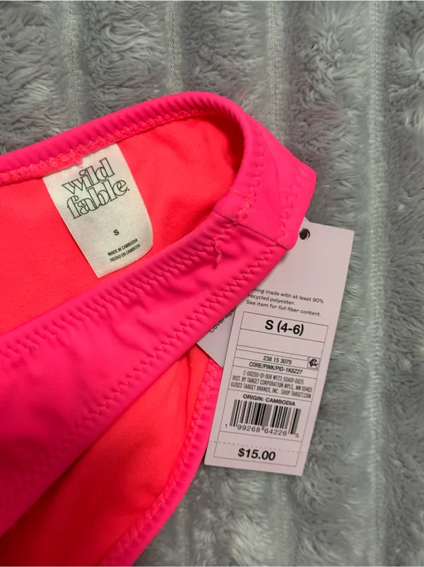 wild fable Hot Pink Women's Bikini Bottom - Image 3