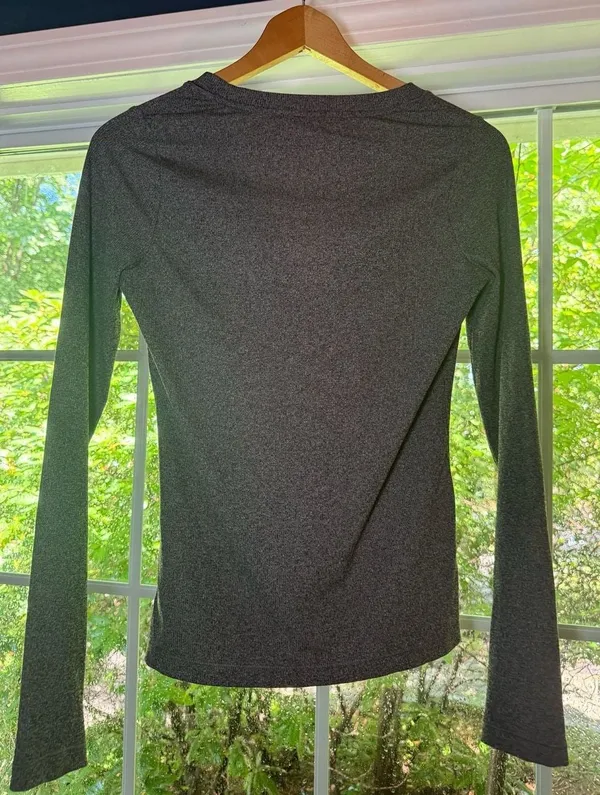 Athleta Uptempo Ribbed Henley Long Sleeve Top - Image 4