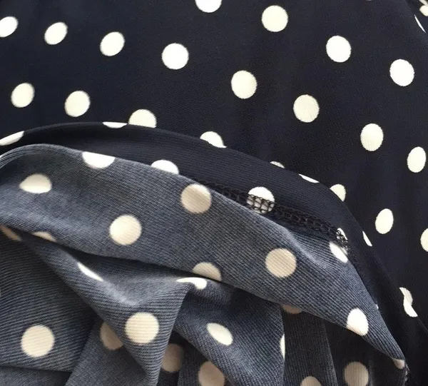 Ann Taylor Stretchy polka dot top - Image 3
