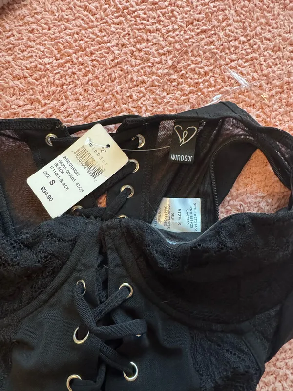 Windsor black corset top  - Image 3