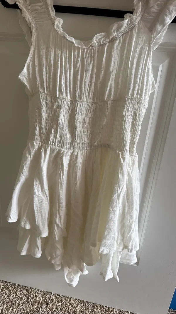 Romper SHEIN white  - Image 4