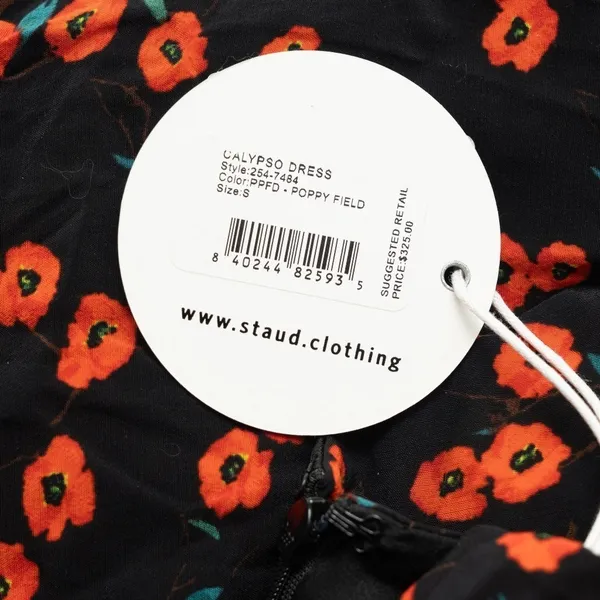 STAUD | Calypso Poppy Cut-Out‎ Dress - Image 9