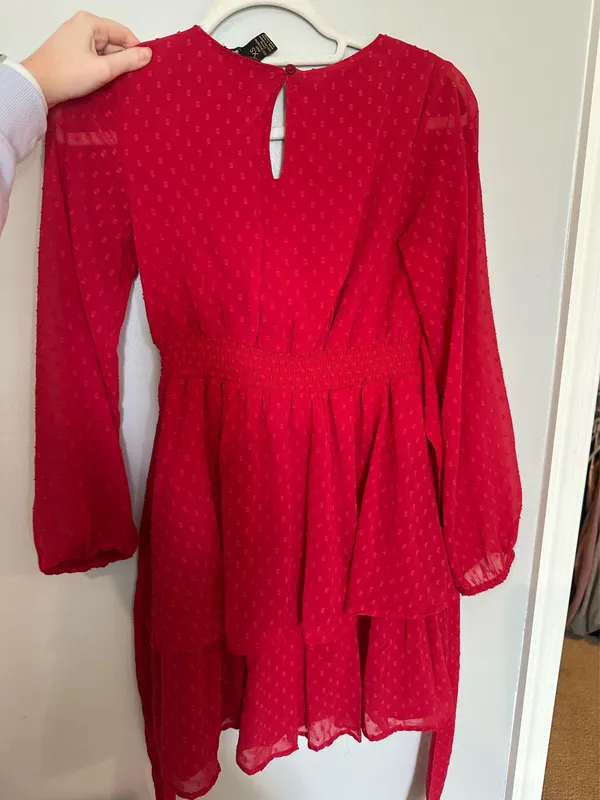 Red dress Size XS - Image 2