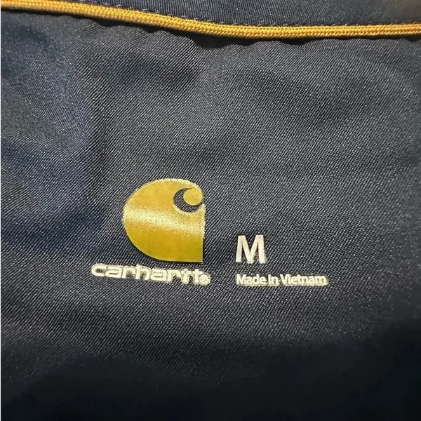 Carhartt Force Cross Flex Scrub Top Size Medium Navy Scrubs Healthcare - Image 5