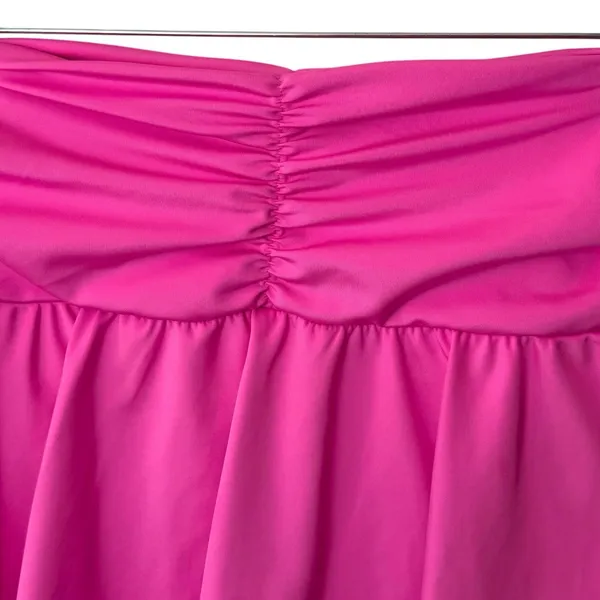 Year of Ours‎ Court Skort Hot Pink Ruched Athletic Tennis Pickleball Golf M - Image 4