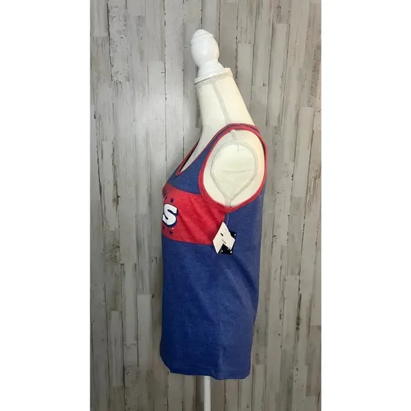 NWT Chicago‎ Cubs Women's Blue Sleeveless Tank Top Size Small Casual Summer - Image 4