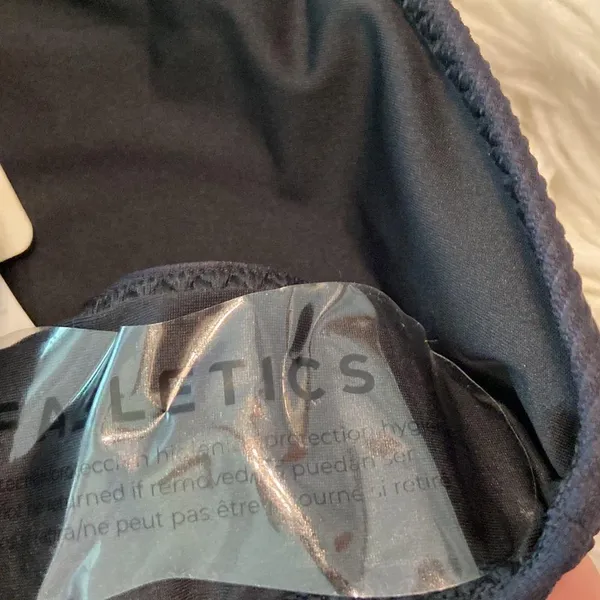 FABLETICS SWIM BOTTOM size L brand new color black waist 30” flat elastic - Image 6