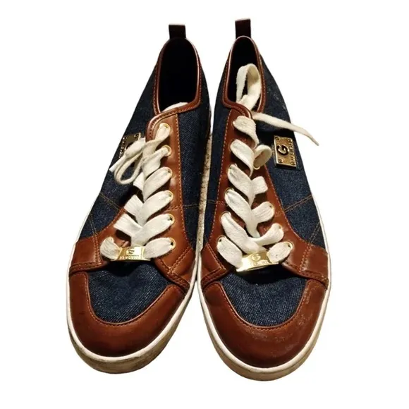 G by Guess Denim Sneakers Size 9.5 - Image 2