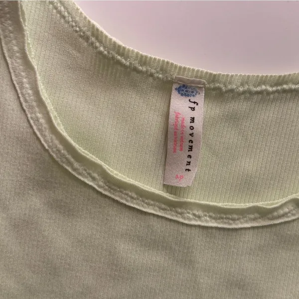 FP Movement by Free People Light Green Crop Top - Image 5