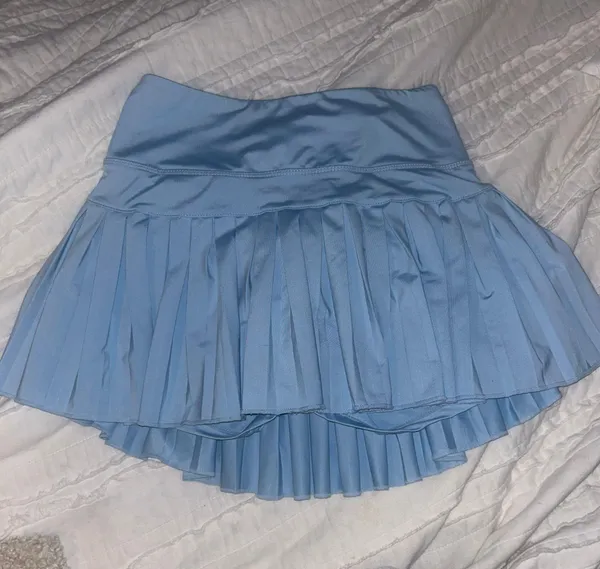 Gold Hinge Blue Tennis Skirt - Image 2