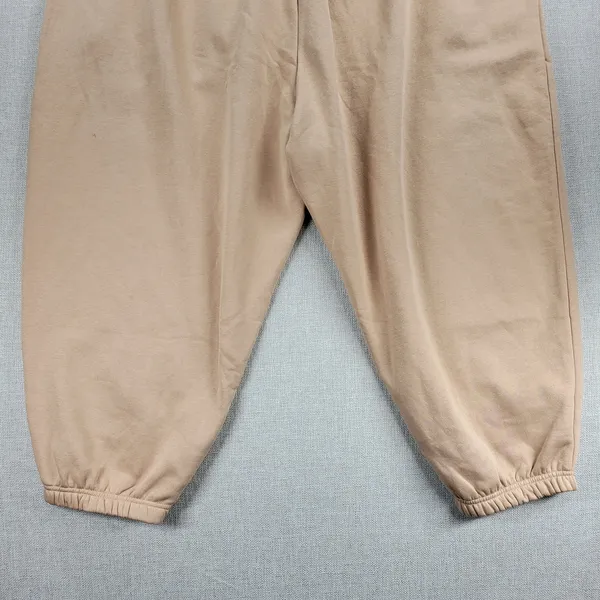Nike Womens Sweatpants Size 4X Tan Phoenix Fleece Oversized Fit High Rise NEW - Image 4
