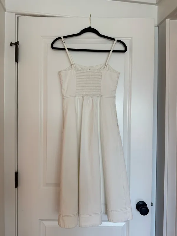 White Denim Dress Universal Threads - Image 3