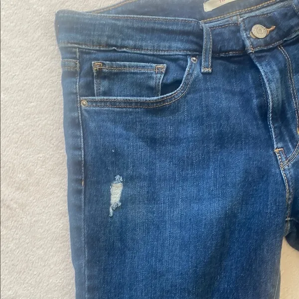 Levi's Blue Skinny Jeans‎ with Distressed Details - Image 5