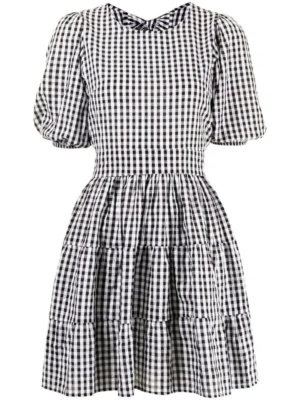 FAITHFULL THE BRAND Lizzy gingham mini dress size 4 NWOT - Image 2