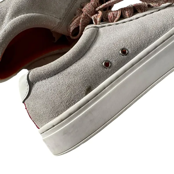 ZARA Women Metallic Glitter Silver Lace Up Fashion‎ Sneakers Size EU 39 US 8 - Image 8