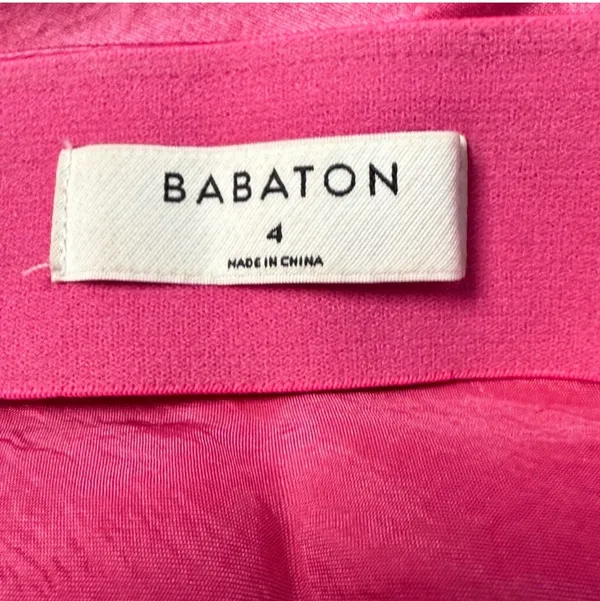 Babaton Satin Midi Skirt - Vibrant Pink (Size 4) - Image 10
