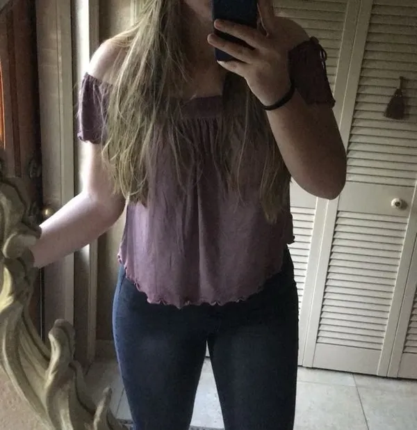 American Eagle Outfitters Off The Should Top - Image 2