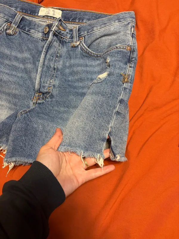 Free People Denim Shorts - Image 3