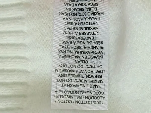 NWT‎ Edikted So Preppy White Crest Logo Cotton Crewneck Sweater - Image 7