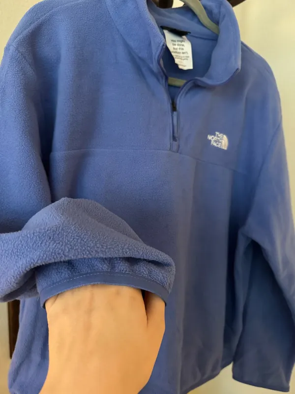 North Face Fleece Half Zip Sweater - Image 3