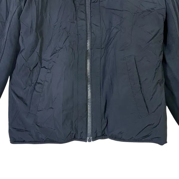 Lululemon Forever Warm Reversible Quilted Zip Jacket Womens 6 Black 100% Cotton‎ - Image 7