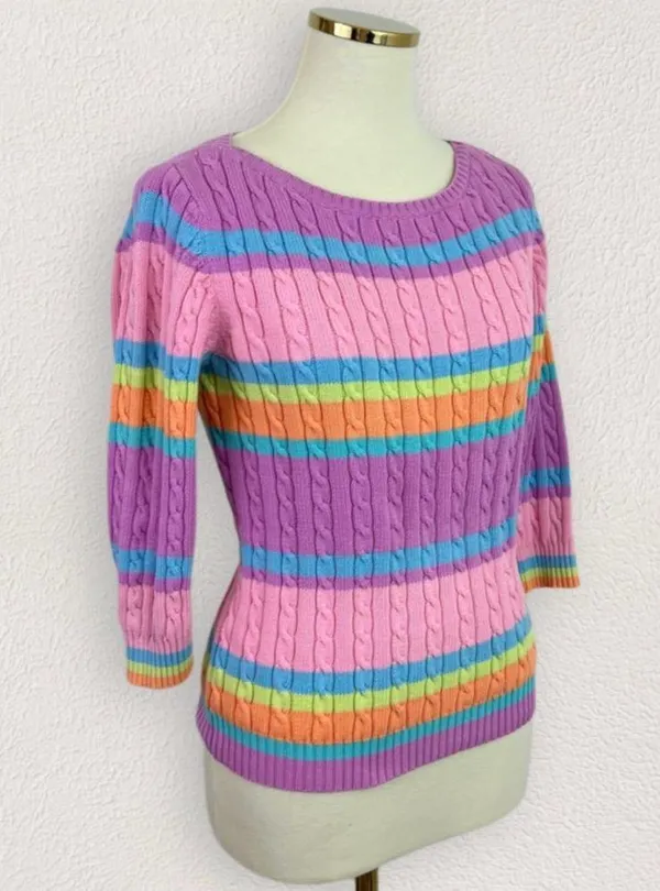 🌟HP🌟 Vintage Ralph Lauren Cable Knit Sweater - Image 8