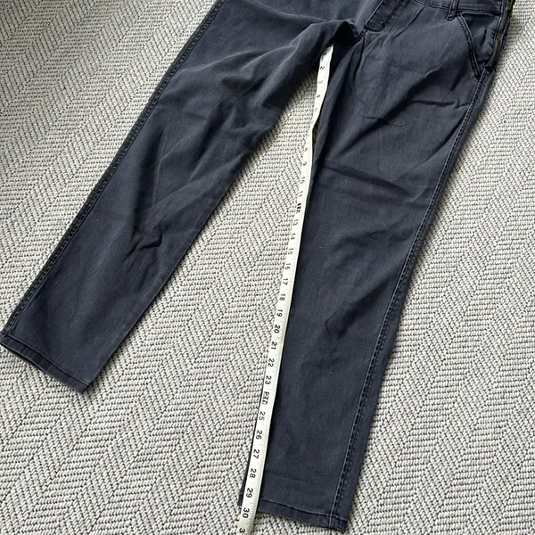 Abercrombie & Fitch Black Denim Overalls - Image 4