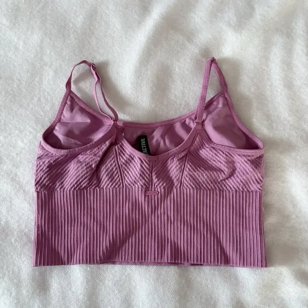 Victoria's Secret PINK Active VS Pink Seamless Sports Bra Womens Size Small - Image 4
