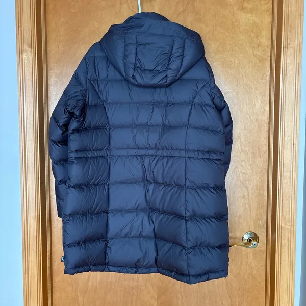 Duluth Trading Co Down Cold Reliable Coat Parka Jacket Gray XXL Duck‎ Down Fill - Image 5