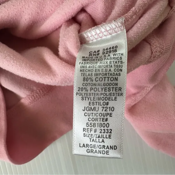 Juicy Couture Vintage Y2K Pink Velour Hoodie, L - Image 4