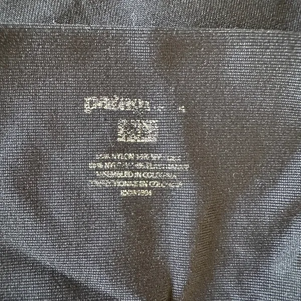 Dress XL Patagonia active halter knee length open tie back black stretch - Image 11