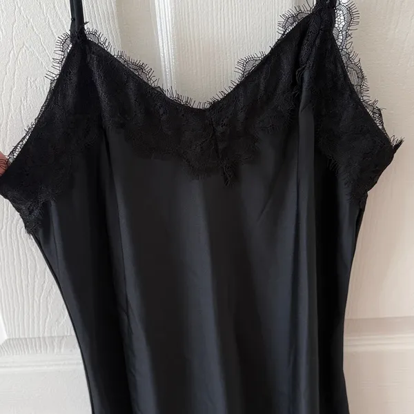 A new day satin lace slip midi dress - Image 6