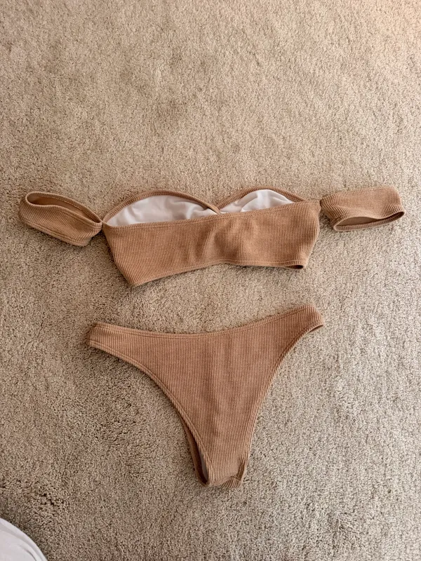 Bandeau Bikini Shein Set - Image 2