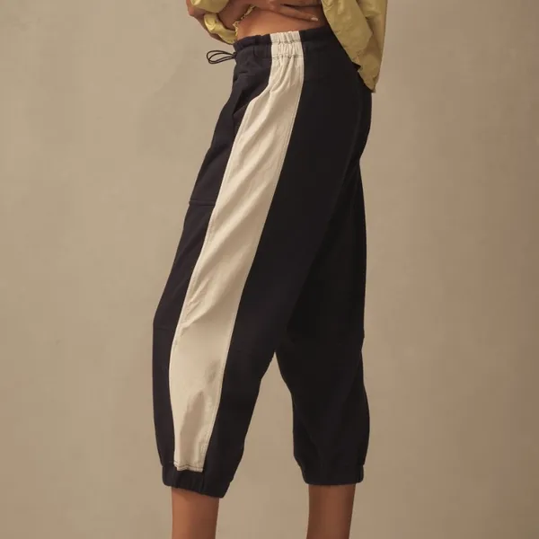 Anthropologie Colorblock Side Stripe Pants - Image 4