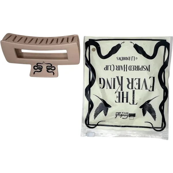 Bookish Box The Ever King by LJ Andrews Hair Clip - December 2024 - Image 2