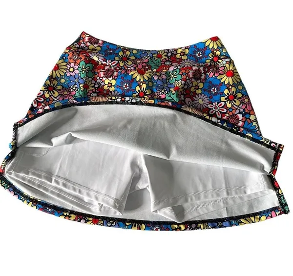 Loukeith Women's Tennis Skort with Pocket Skirt with Shorts Athletic Golf Size S - Image 5
