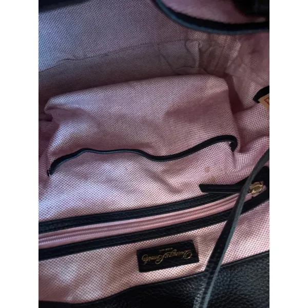 Dooney & Bourke black pebbled, Hobo leather bucket bag - Image 7