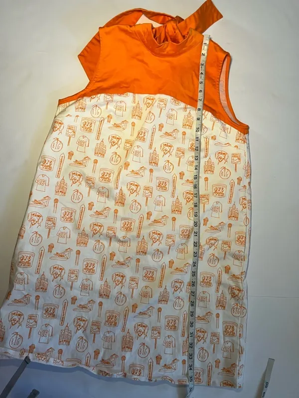 NEW COLLEGE TOWN TOILES emily dress in University of Tennessee Print‎ sz Large - Image 8